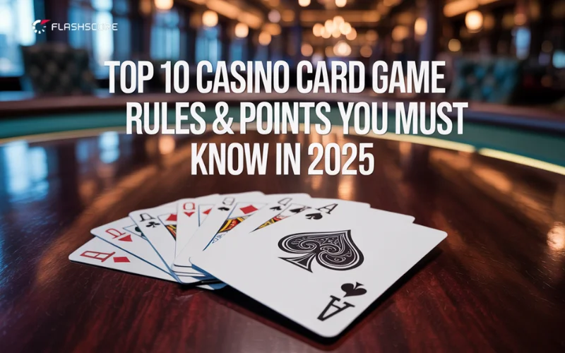 casino card game rules and points