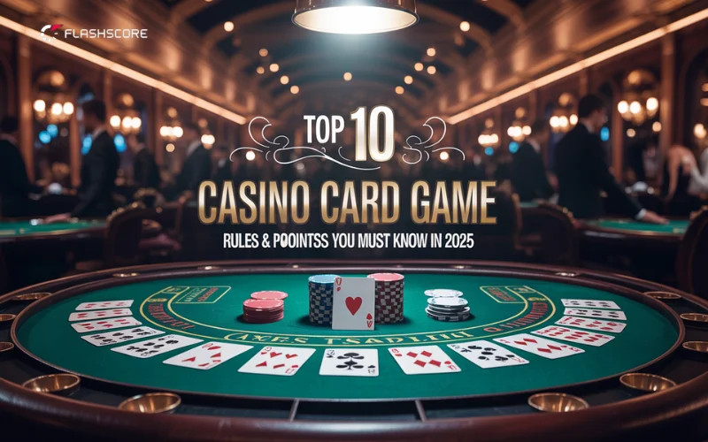casino card game rules and points