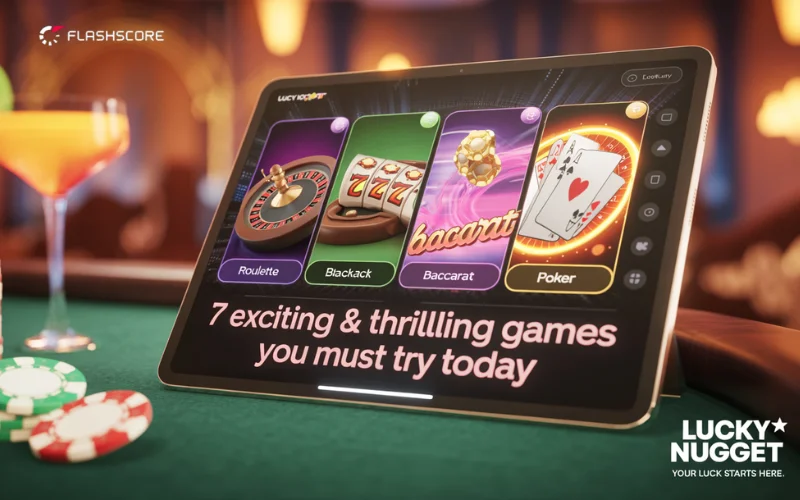 lucky nugget casino games